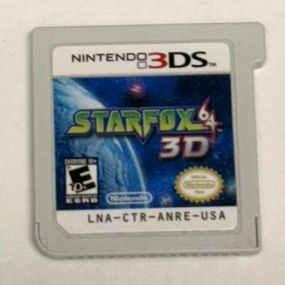 NINTENDO 3DS Star Fox 64 3D Cartridge, Case and Instruction Booklet - Picture 5 of 6